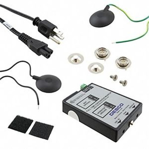 Desco Body Voltage Monitor - 4.38 in Length - 3 1/4 in Wide - 3/4 in Deep - 1...
