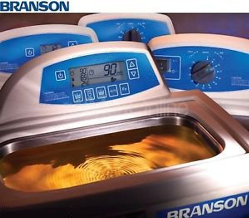 NEW  Branson  M1800H Ultrasonic Bath, 0.5 Gal, 6.5 x   5.5 x 4, CPX-952-117R