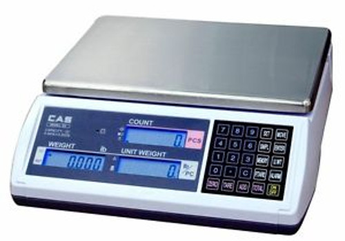30 LB x 0.001 LB Cas EC2-30 Series Retail Counting Scale With Dual Channel NEW