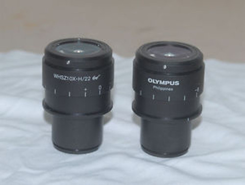 olympus bx51 eyepiece pair whsz10x-h/22