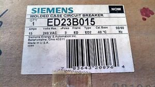 Siemens Circuit Breaker ED23B015