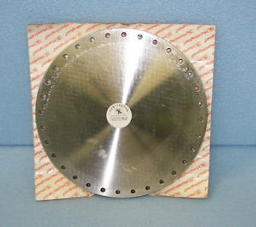 Huntington High Vacuum Research Chamber 12 Blank Flange Excellent UHV