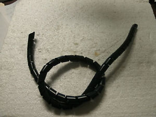 5/8 SPIRAL WRAP BLACK NYLON