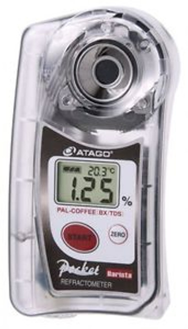 ATAGO COFFEE (BX/TDS) Brix 0-25% Pocket Coffee Densitometer REFRACTOMETER ATAGO COFFEE (BX/TDS) Brix 0-25% Pocket Coffee Densitometer REFRACTOMETER