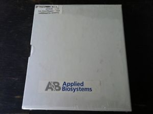 Applied Biosystems ABI PRISM GeneMapper Software V1.0 New