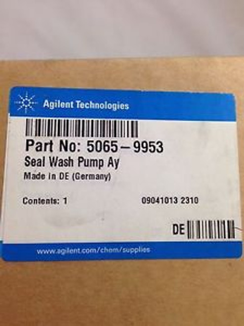 Agilent Seal Wash Pump Ay