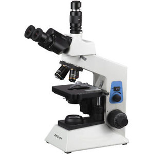 AmScope T580B 40X-2000X Professional Research Biological Compound Microscope