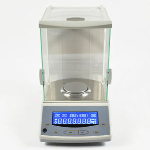 200 / 0.0001g 0.1mg Digital Precision Scale Lab Analytical Balance With CE