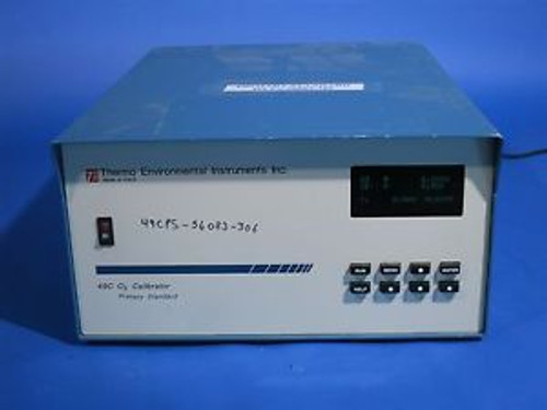 Thermo Environmental Model 49C O3 Calibrator Primary Standard Warranty Guarantee