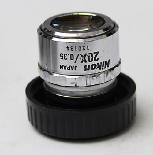 Nikon CF Plan 20x 0.35 SLWD ?/0 WD 20.5mm EPI Infinity Microscope Objective RMS