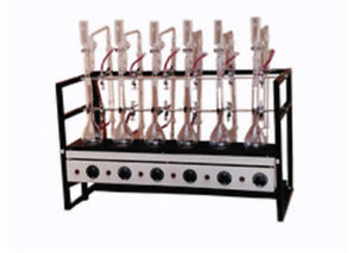 KJELDHAL DISTILLATION APPARATUS without glass parts Lab Equipment Heating3 Cooli