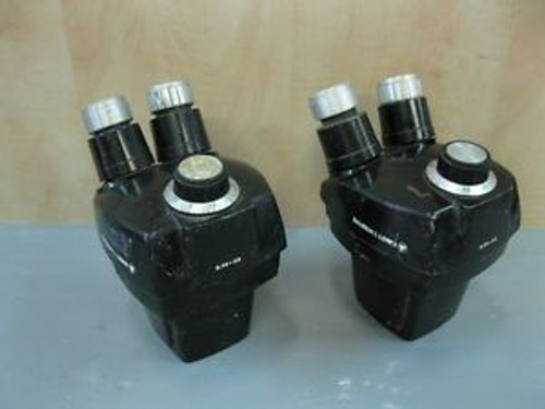 LOT OF 2 BAUSCH & LOMB Stereo ZOOM 0.7X - 3.0X Microscope Head