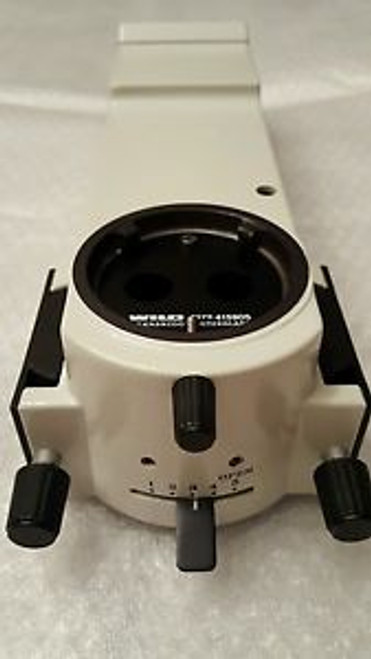leica wild surgical microscope bridge with dual side ports