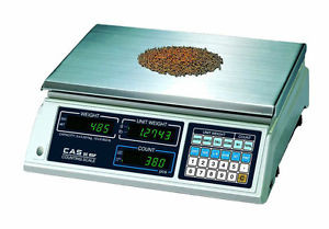25 LB x 0.005 LB Cas SC-10P Series Precision Counting Scale Stain Steel Platter