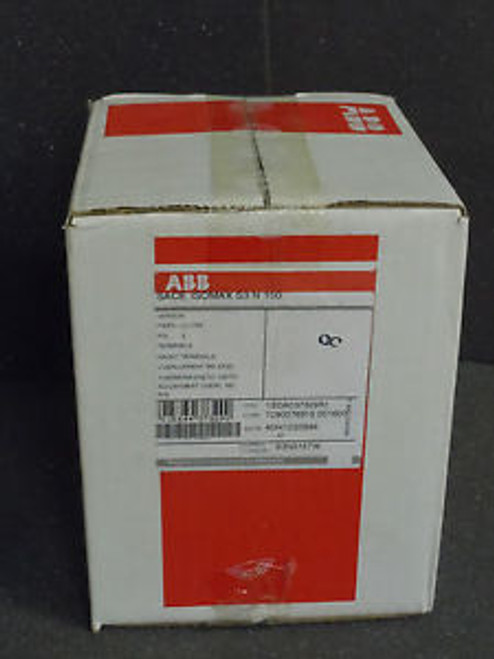 ABB S3N015TW ISOMAX CIRCUIT BREAKER