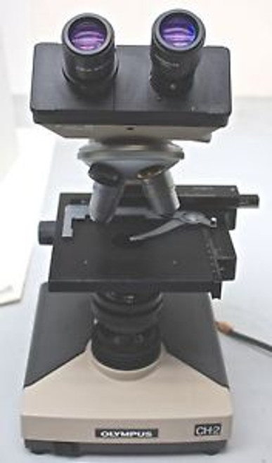 Olympus Optical CH-2 CHT CH-BI45-2 Binocular Microscope 40/10 objectives 10x/18L