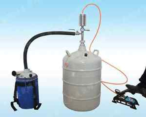 Updated Cryogenic Pump Liquid Nitrogen Pump LN2 Foot operated Pump e