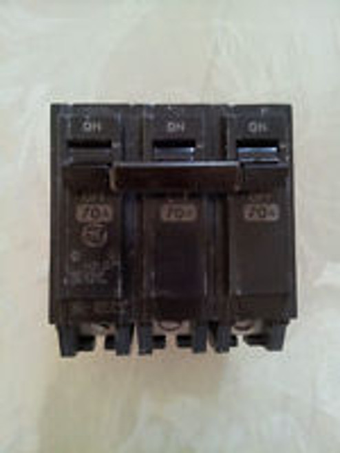 New GEneral Electric THQL32070 70A 3-Pole 240V Circuit Breaker