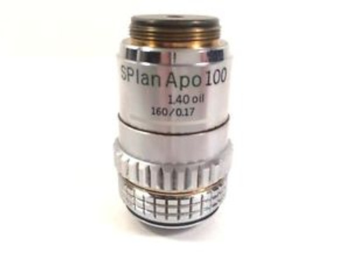 Olympus SPlan APO 100x 1.40 Oil 160/0.17 Objective Microscope
