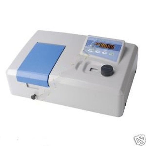 Single Beam LCD Visible Spectrophotometer Auto Wavelength 325-1000nm ±2nm