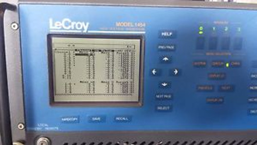 Lecroy 1454 High Voltage Mainframe