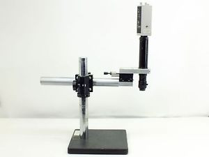 Black Stand with Linear Stages, Navitar Body Tube and Techni-Quip Color Camera -