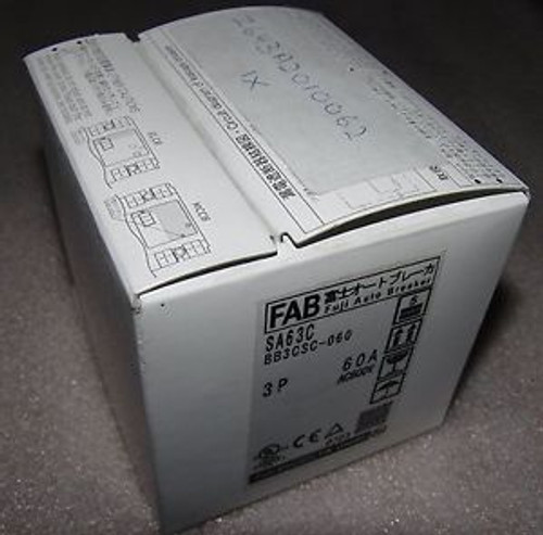 Circuit breaker Fuji BB3CSC-060  60A unused