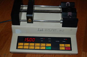 Harvard 55-2222  multi- syringe pump lab laboratory digital control LN  2 unit