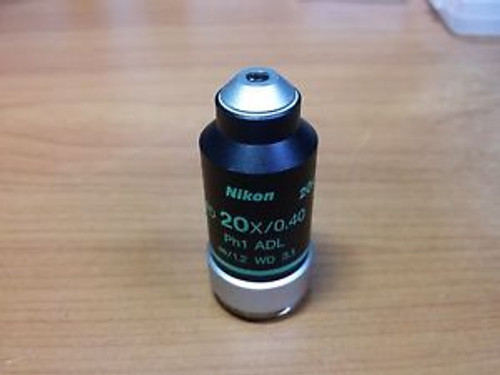 NIKON LWD 20X / 0.40 PH1 DL Phase contrast OBJECTIVE for ECLIPSE TE300
