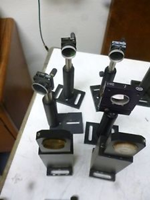 Lot of 7, 1 High Reflection Dichroic Mirrors and Holders for YAG, L908