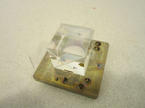 Large Cube Prism / Beam Splitter Appears Unused