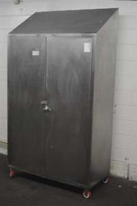 50 x 23 x 68 tall Stainless Steel Cabinet - 78841