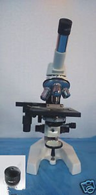 4X-1000X Educational student  monocular MIKO microscope w/ 5mp camera