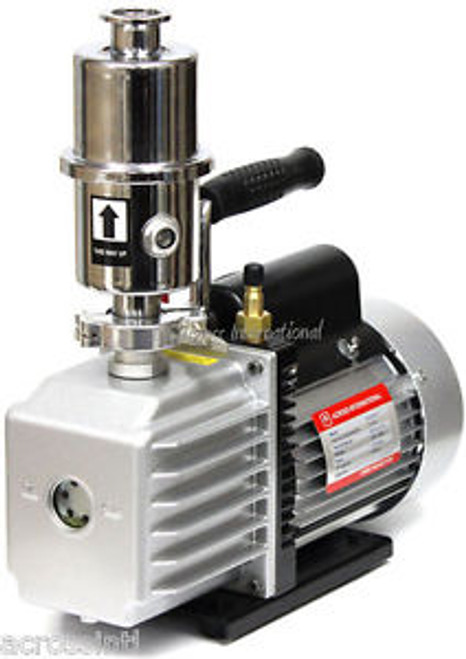 AI EasyVac 7 cfm Vacuum Pump w/ Exhaust Filter for VO  Chamber Vacuum Oven purge