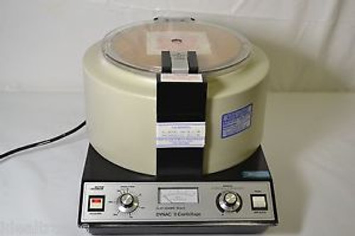 CLAY ADAMS DYNAC II VARIABLE SPEED LAB CENTRIFUGE BECTON DICKINSON