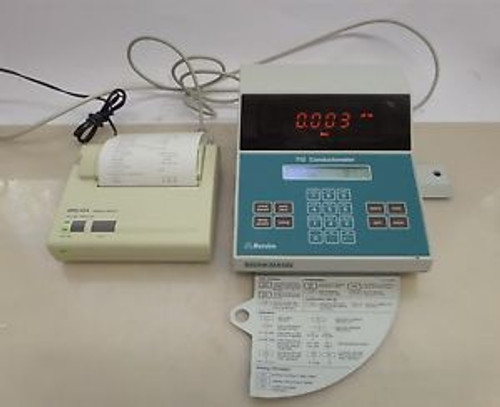 Brinkmann Metrohm 712 Conductometer with SII DPU-414 Thermal Printer