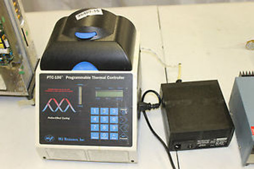 WORKING MJ RESEARCH PTC-100 THERMAL CYCLER W/ HOT BONNET