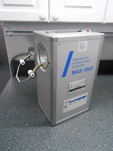 EM SCIENCE MAS-100C MICROBIOLOGICAL AIR SAMPLER CALIBRATION UNIT