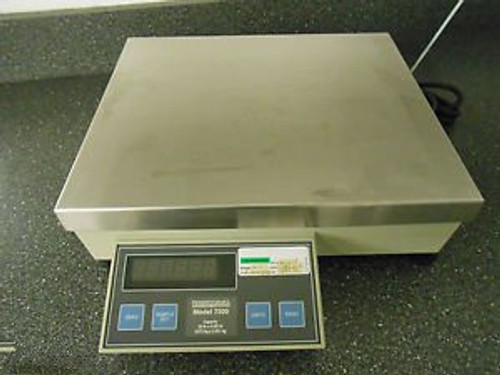 PENNSYLVANIA  SCALE CO. MODEL 7500 S 20lb x 0.002lb / 9.072 x 0.001kg