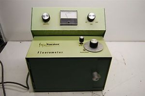 Turner Fluorometer Model 110 w/ Instructions POWERS ON