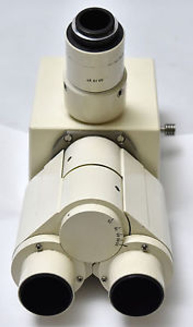 Zeiss Axioskop Microscope Trinocular Head 452934 30mm Eyepiece Tube Photo AXIO