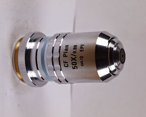 Nikon CF Plan 50x /0.8 EPI Infinity Microscope Objective with M27 adapter