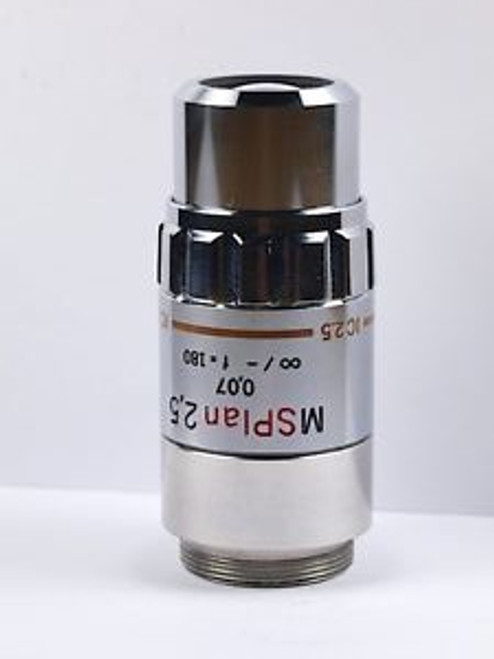 Olympus MSPlan 2.5x /.07 Microscope Objective with Extender