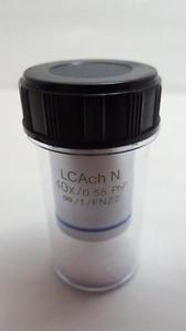 Olympus LCAch N 40X /0.55 PhP Infinity/1/FN22 Microscope Objective CKX IX series