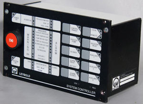 Leybold Cat: 721-42-075 RUVAC WSU/WS/WA/WAU Roots Blower/Pump System Controller