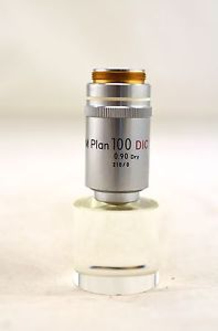 RARE Nikon M-Plan 100x DIC 0.9 Dry 210/0 Microscope Objective - Excellent Cond