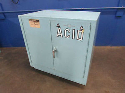 JUSTRITE 22 GALLON UNDERCOUNTER ACID/CORROSIVES SAFETY STORAGE CABINET~2 AVAIL.