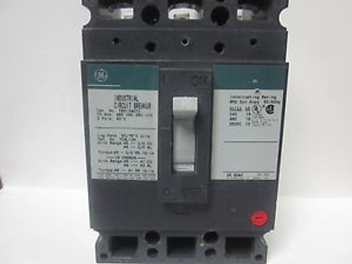 GENERAL ELECTRIC INDUSTRIAL CIRCUIT BREAKER TED134070 70A. 3P. ......YC-266