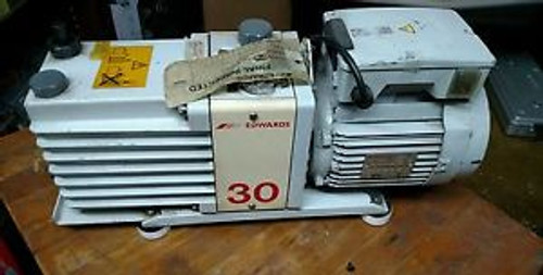 Edwards E2M30 Dual Stage Rotary Vane Vacuum Pump.