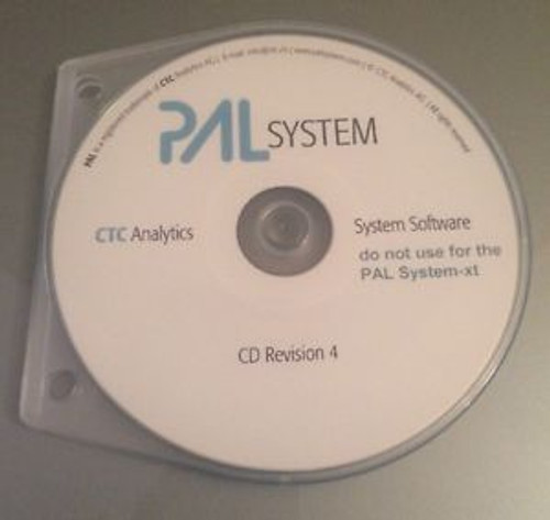 CTC Analytics PAL System Software CD Revision 4